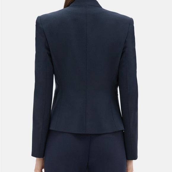 Theory navy blue open blazer - Picture 1 of 6